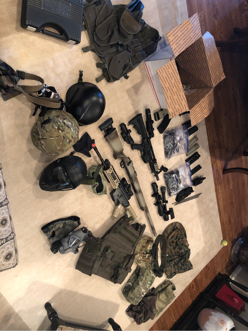 Sold Boneyard Sale And Random Tactical Gear Hopup Airsoft