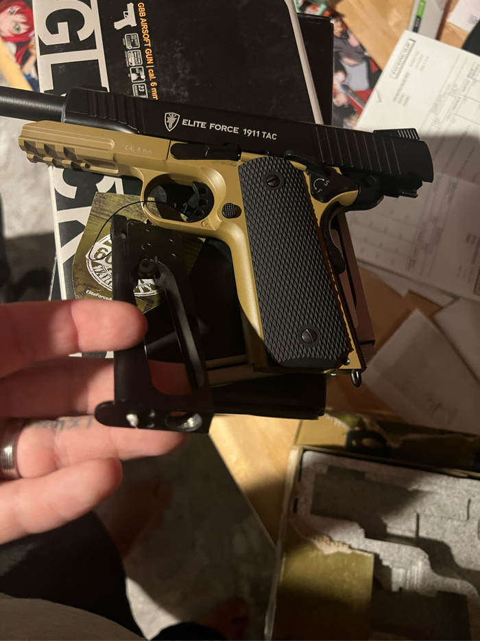 SOLD Elite forcé 1911 tac HopUp Airsoft