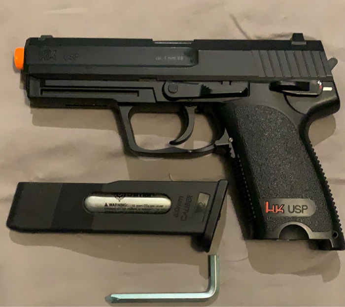 Sold New Hk Usp Co2 Pistol Hopup Airsoft