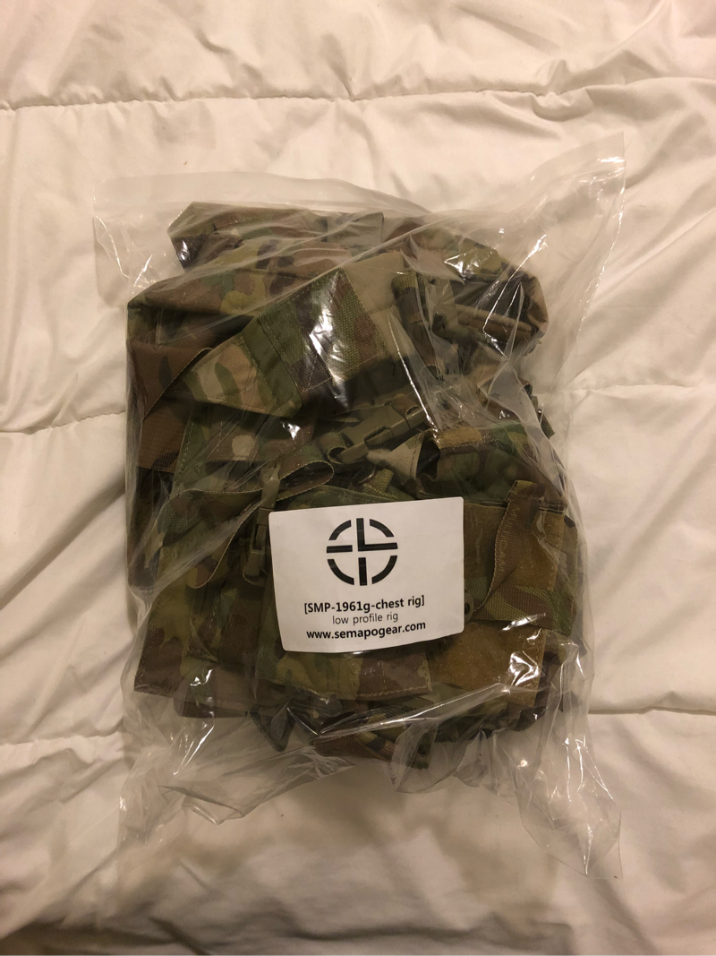 SOLD Semapo Gear 1961G Chest Rig, Multicam | HopUp Airsoft