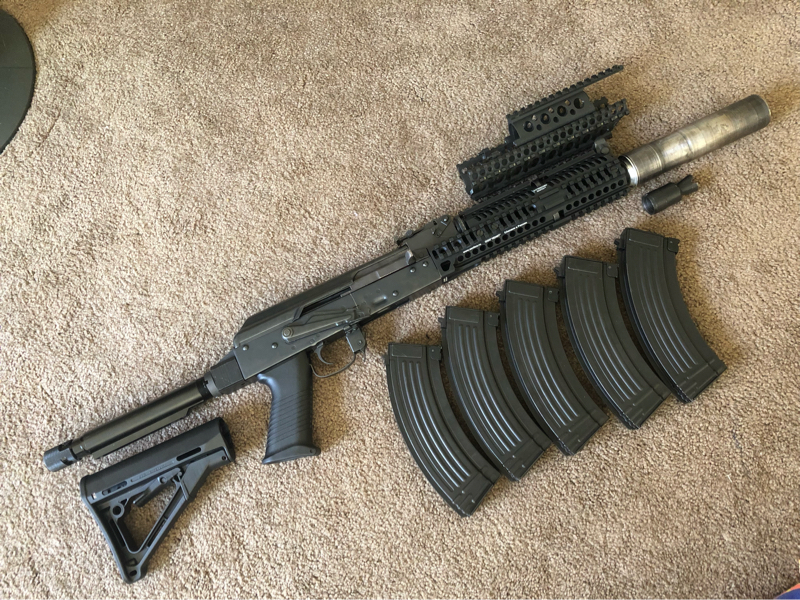 SOLD HPA E&L AK with Wraith Stock | HopUp Airsoft