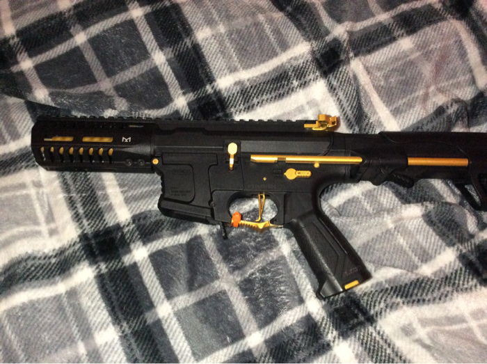 SOLD Gold arp9 | HopUp Airsoft