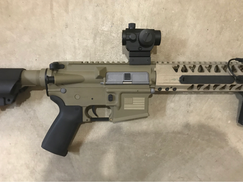 SOLD Matrix M4 with LVOA rail. | HopUp Airsoft