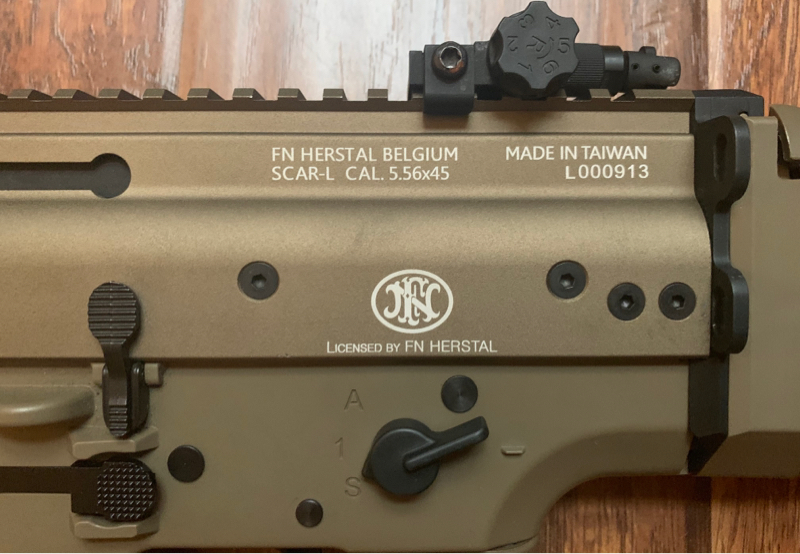 FN Herstal Full Metal SCAR Light Airsoft AEG Rifle by VFC (Model: Standard