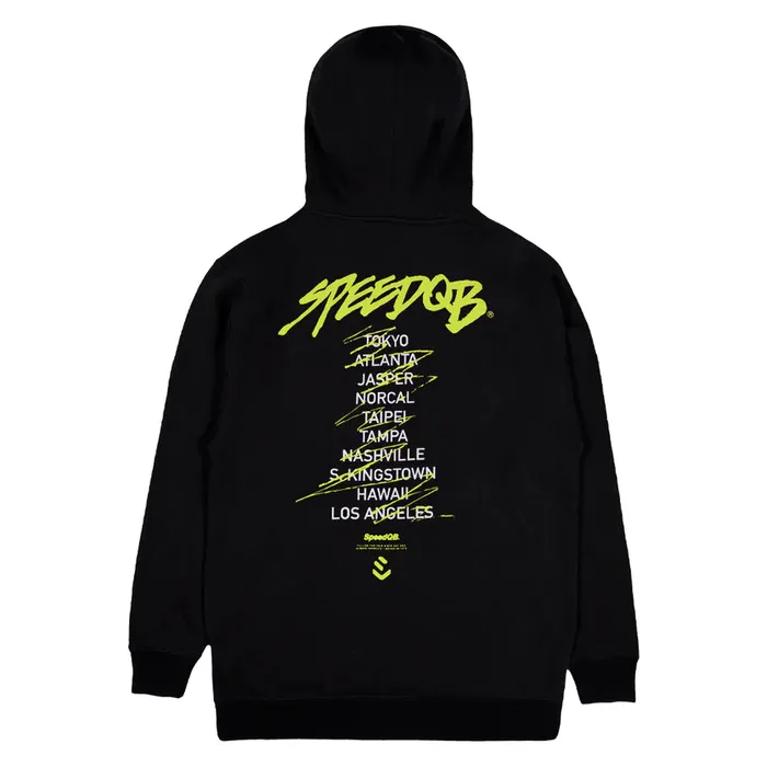 Neon discount supreme hoodie