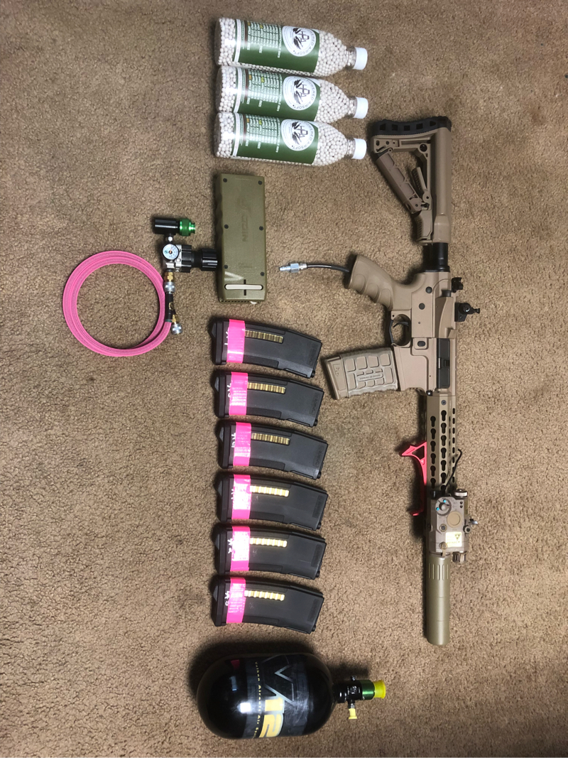 SOLD G&G Airsoft Junkiez HPA setup | HopUp Airsoft