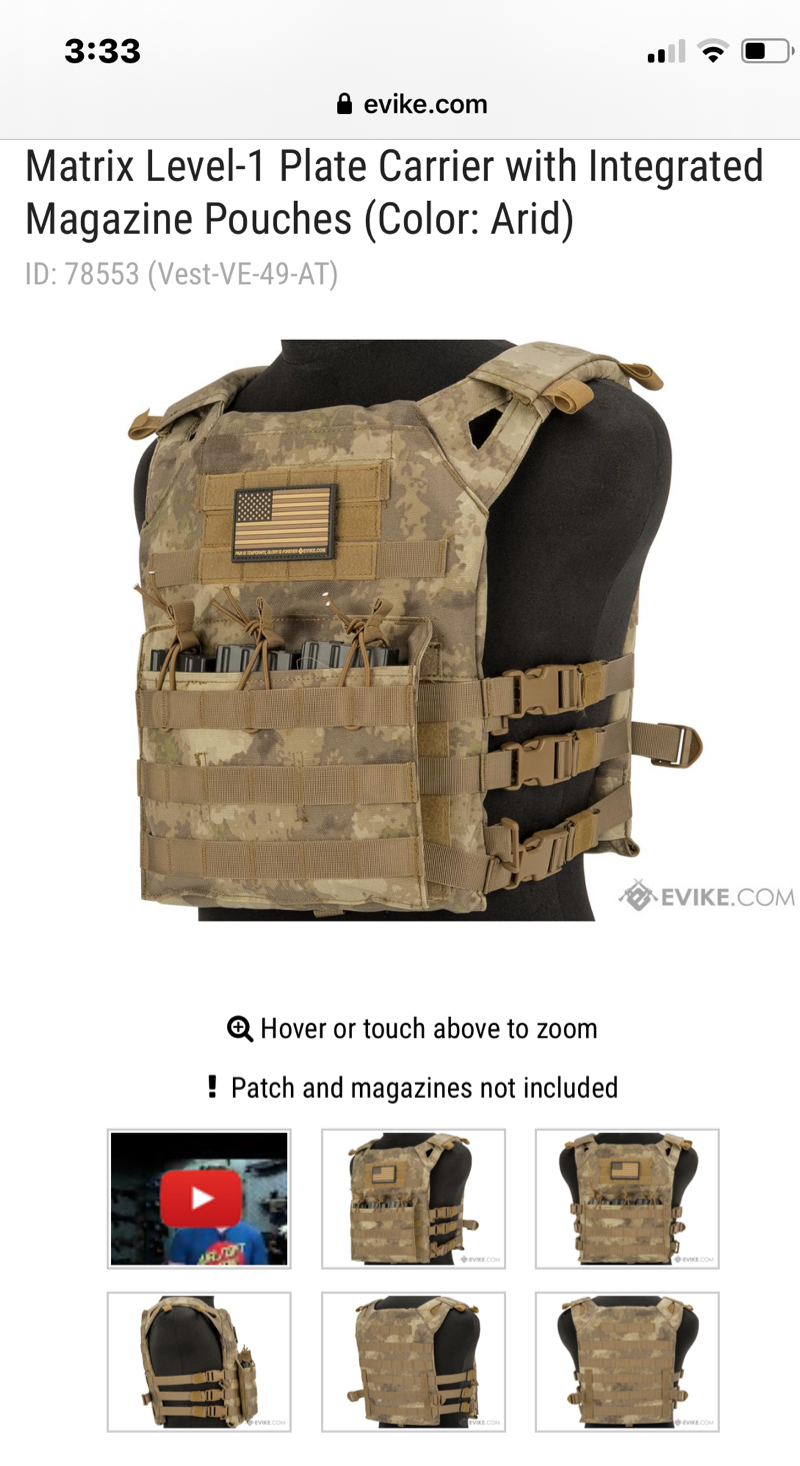 LV patch  HopUp Airsoft