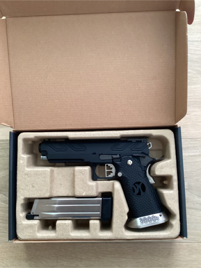 SOLD AW HX23 “Strike Queen” Hi-Capa Gas Airsoft Pistol | HopUp Airsoft