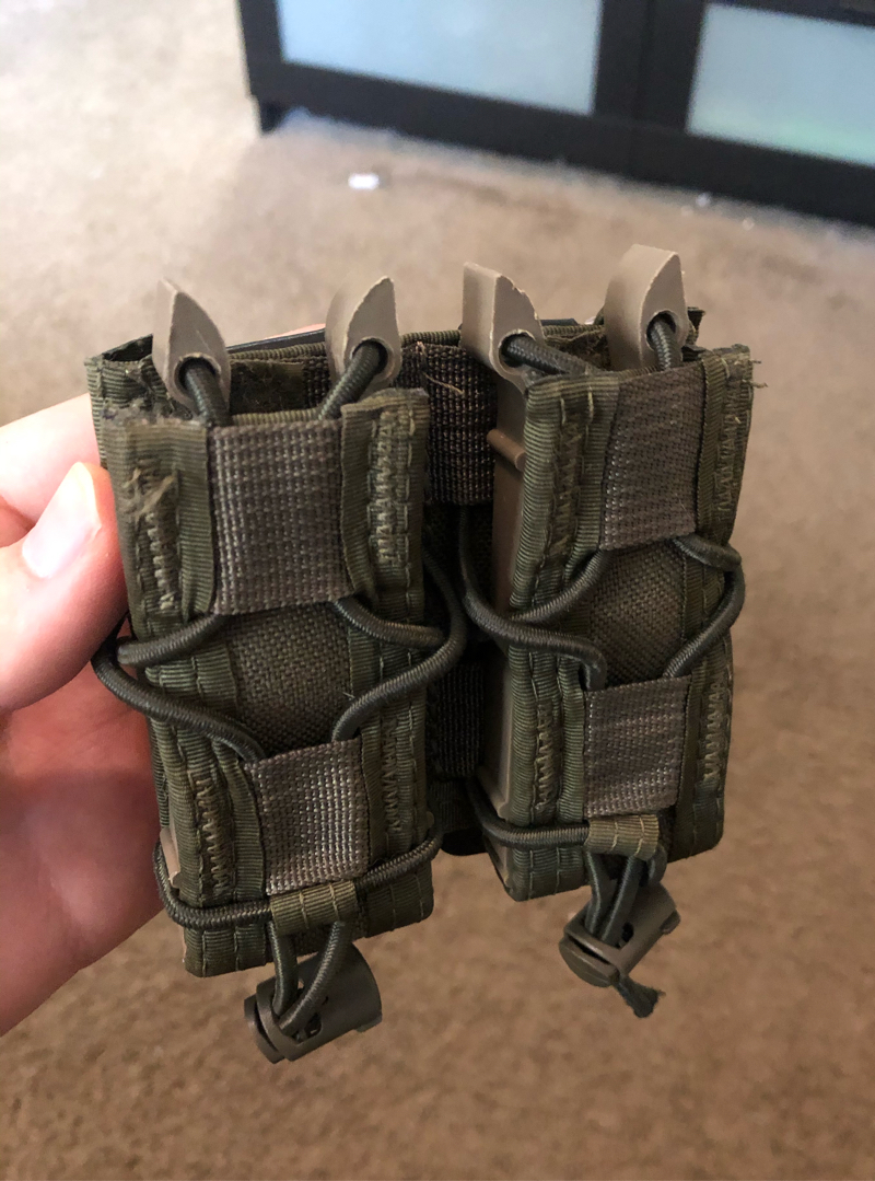 Sold Hsgi Taco Double Pistol Mag Pouch High Speed Gear Hopup Airsoft