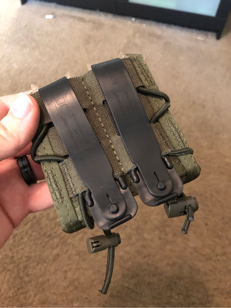 Sold Hsgi Taco Double Pistol Mag Pouch High Speed Gear Hopup Airsoft