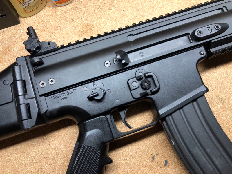 SOLD Upgraded Tokyo Marui Scar-L MK16 NGRS Next Gen Recoil Shock AEG ...