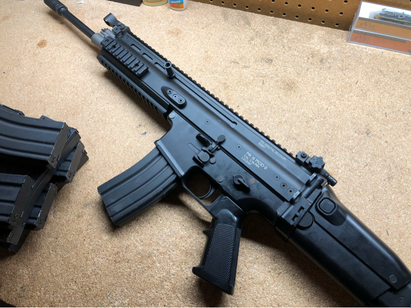 SOLD Upgraded Tokyo Marui Scar-L MK16 NGRS Next Gen Recoil Shock AEG ...