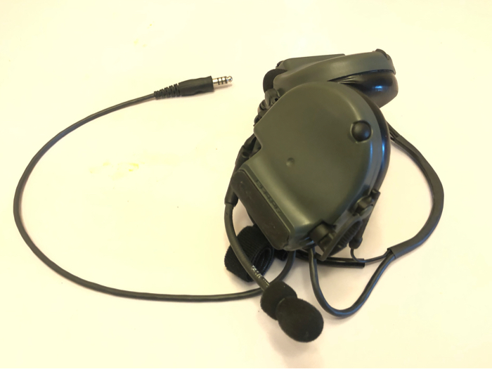 Sold Peltor Comtac Iii Single Headset Arc Hearing Protection Tested