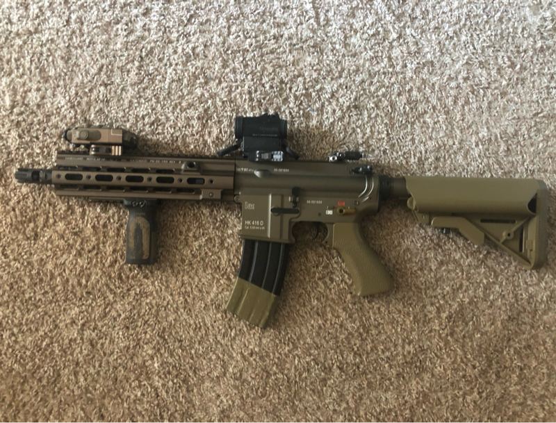 SOLD Tokyo Marui Recoil Shock 416 | HopUp Airsoft