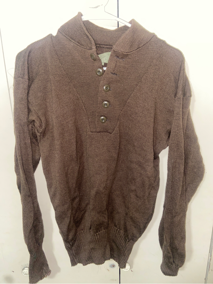 Military surplus wool on sale sweater