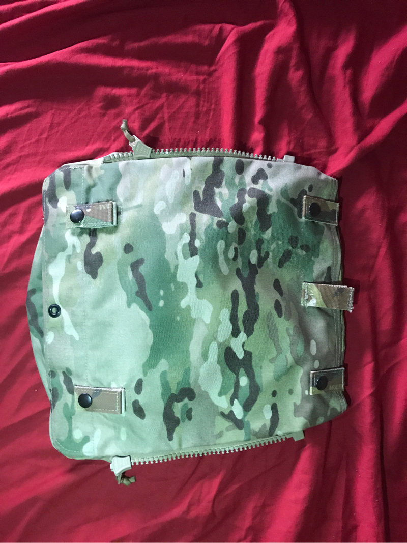 SOLD crye precision zip on back panel | HopUp Airsoft