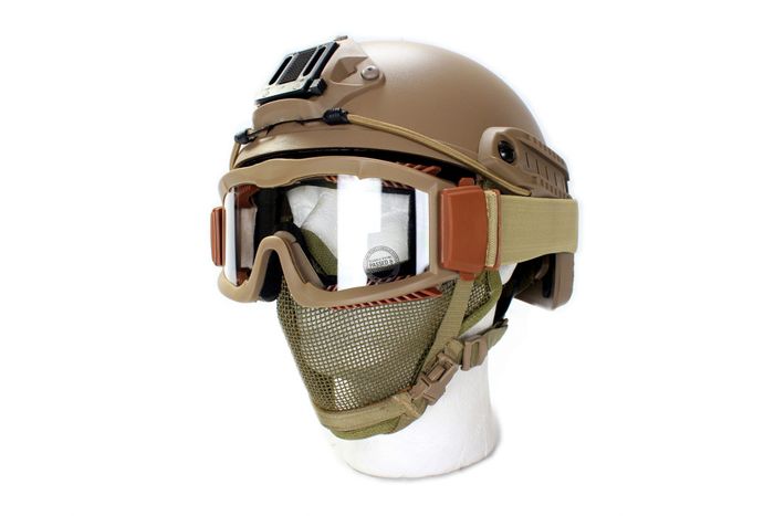 MFH - Gants coqués Mission - Tan Coyote - Heritage Airsoft