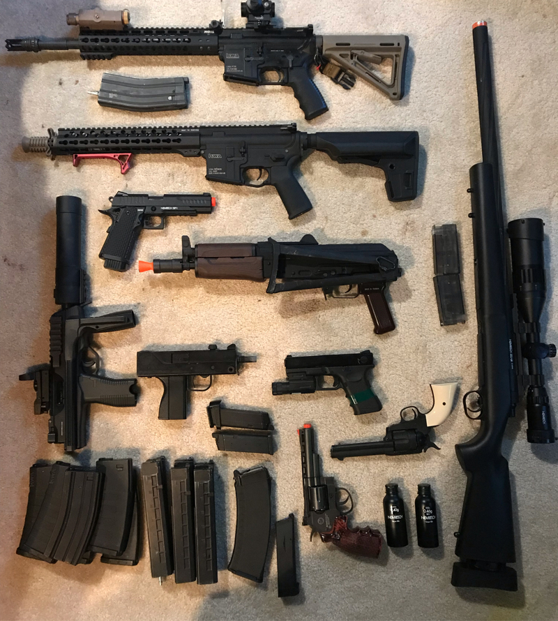 My personal collection | HopUp Airsoft