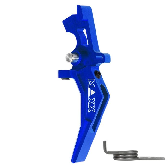 Maxx Model CNC Aluminum Advanced Speed Trigger (Style B) (Blue) | HopUp ...