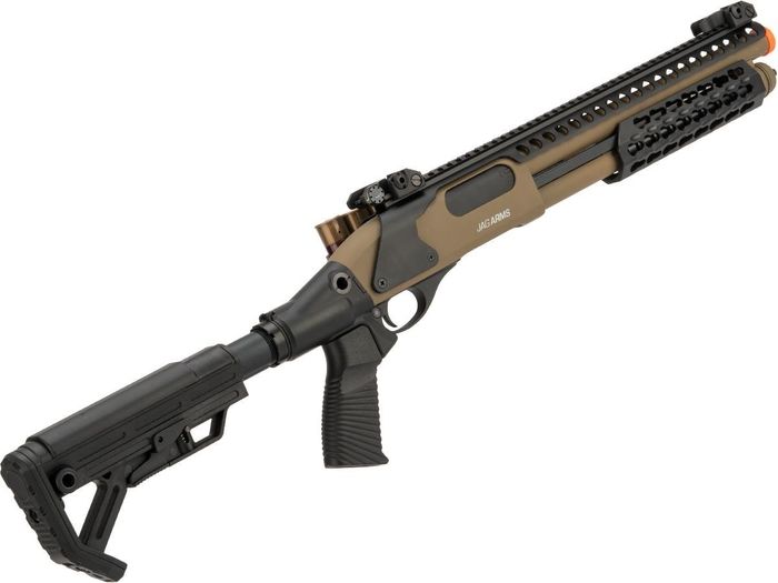 JAG Arms Scattergun SPX2 Airsoft Gas Shotgun(Tan)