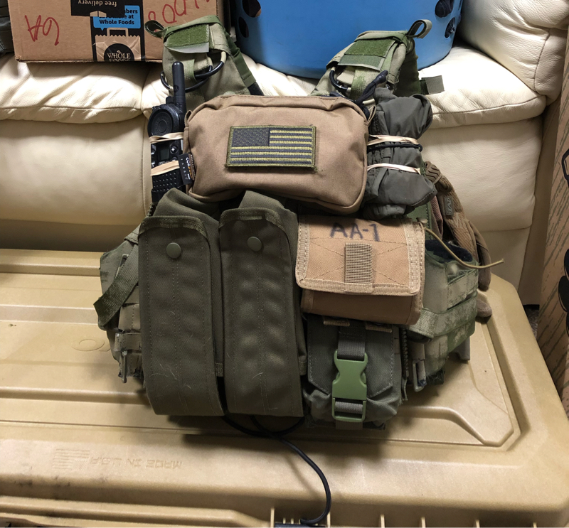 SOLD Full TMC AVS Setup with Repro Spiritus Chest Rig & Pouches | HopUp ...
