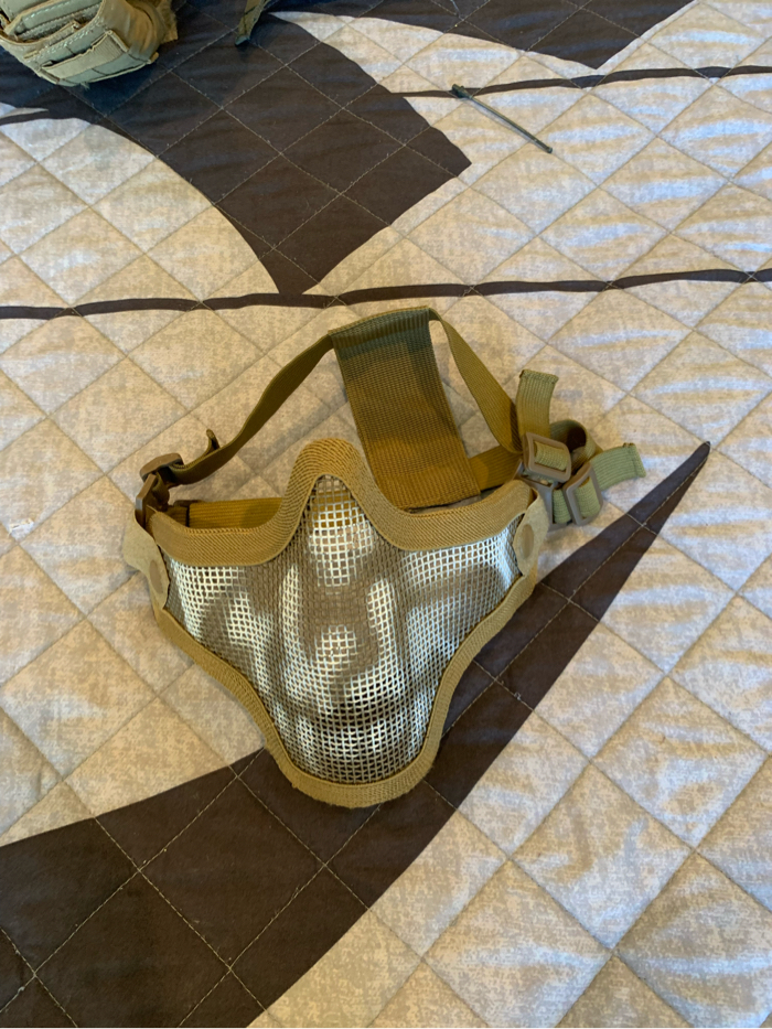 Coyote tan mesh mask | HopUp Airsoft