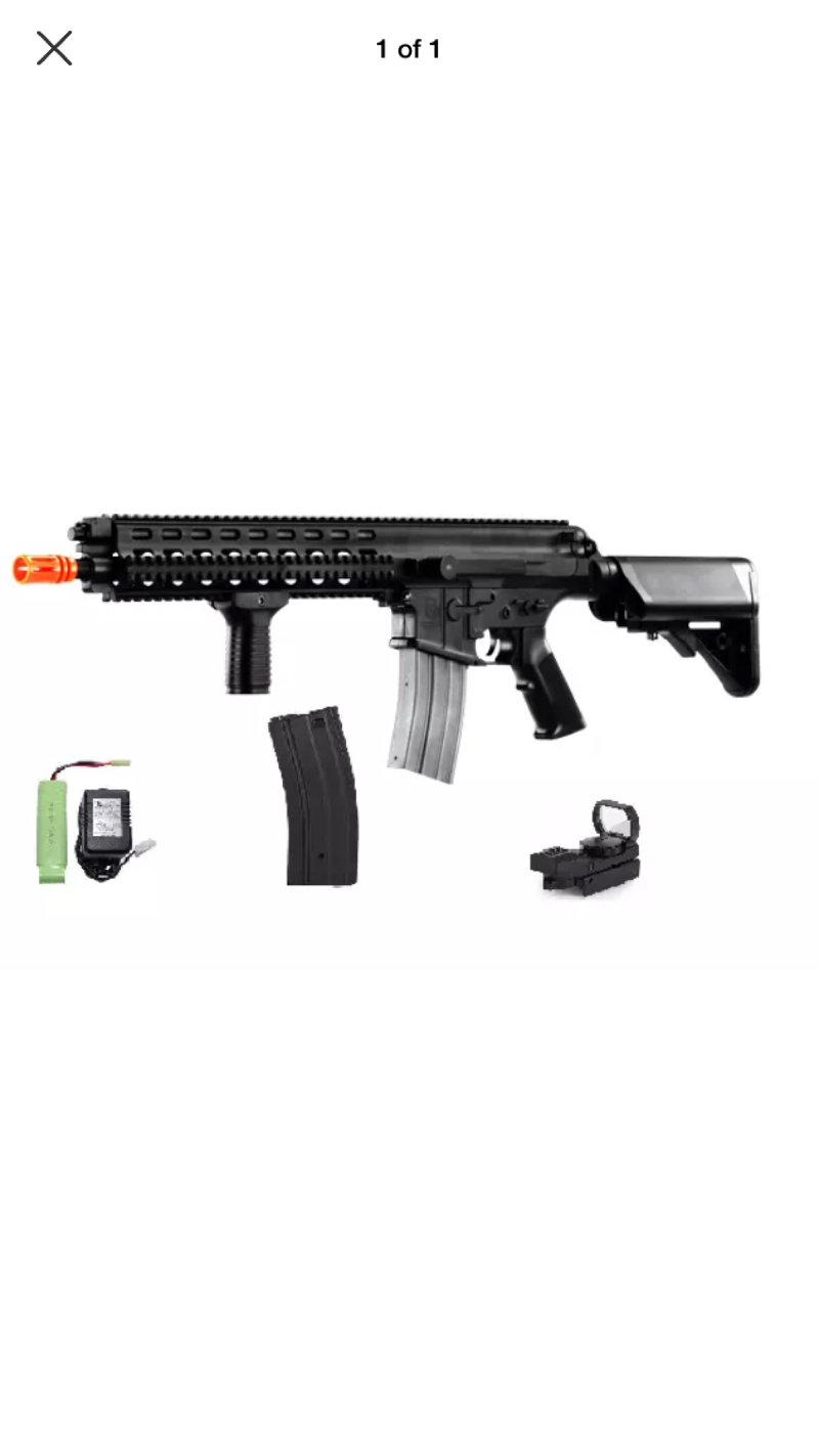 SOLD airsoft Black Echo 1 brand new XCR Package deal, FREE SHIPPING ...