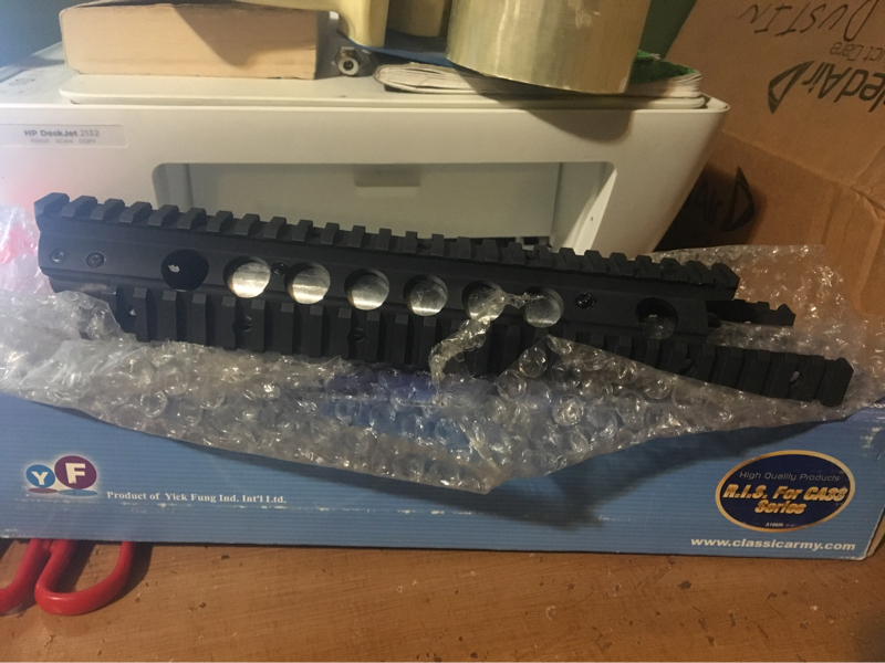 SOLD New Classic Army CA33 RIS Rail | HopUp Airsoft