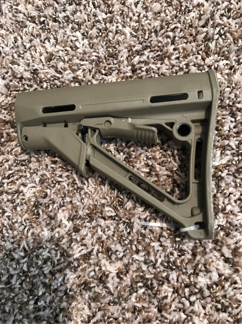 SOLD tan and black stocks | HopUp Airsoft