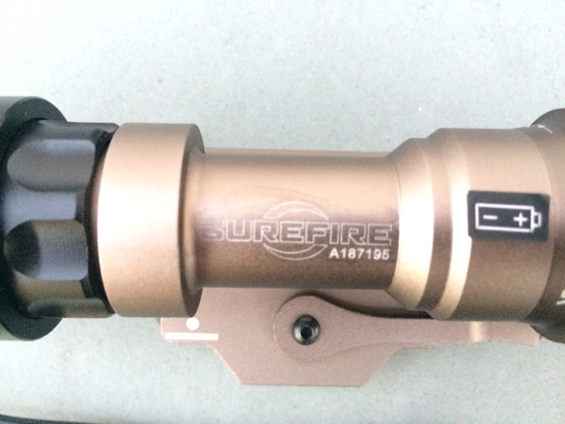 SOLD Element Surefire TAN M952V 300 lumen Weapon Light + STROBE | HopUp ...