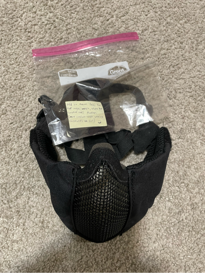 Mesh Mask (Black)