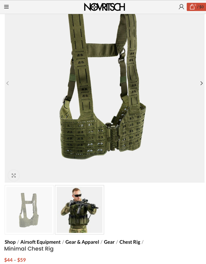 Minimal Chest Rig - Novritsch