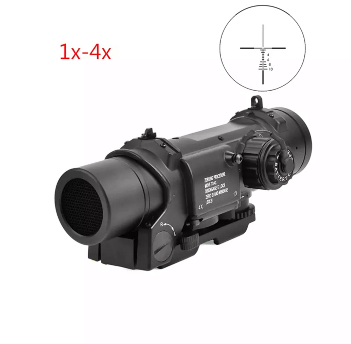 SOLD 1-4x elcan style scope | HopUp Airsoft