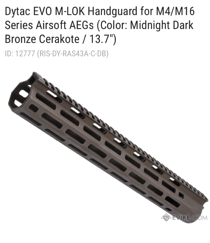 Sold Wtb Hao Geissele Mk Rail Hopup Airsoft