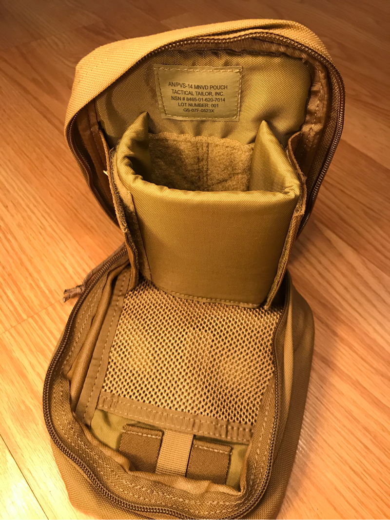 SOLD Tactical Tailor PVS14 Pouch Coyote Brown | HopUp Airsoft