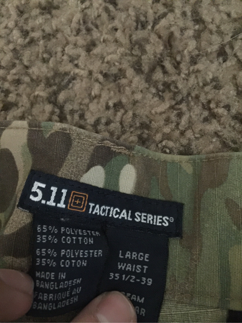 SOLD 5.11 Combat Pants with knee pad inserts | HopUp Airsoft