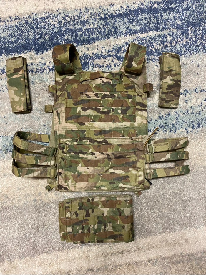 LBX 0300L Modular Plate Carrier w/ Crye Precision AVS L/XL Cummerbund ...