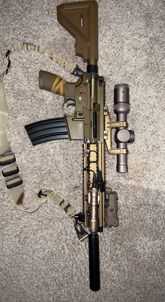 VFC Tan 416 Avalon Gearbox | HopUp Airsoft