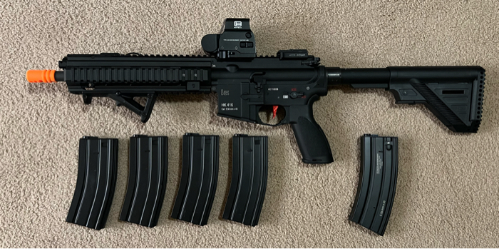 vfc m4 hk416 a5 MAGPUL PMAG 60 タイプ 400連 ドラム マガシン マグブル P-MAG ドラムマガジン 検) bcm  ratech kac ptw ｜トイガン