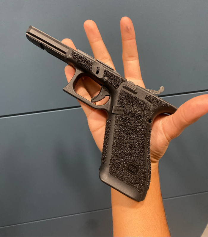 Stipple ef glock 17 gen 5 frame | HopUp Airsoft