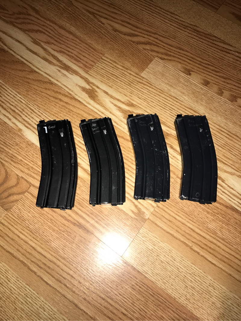 SOLD We gbb m4 m16 416 888 co2 magazines | HopUp Airsoft