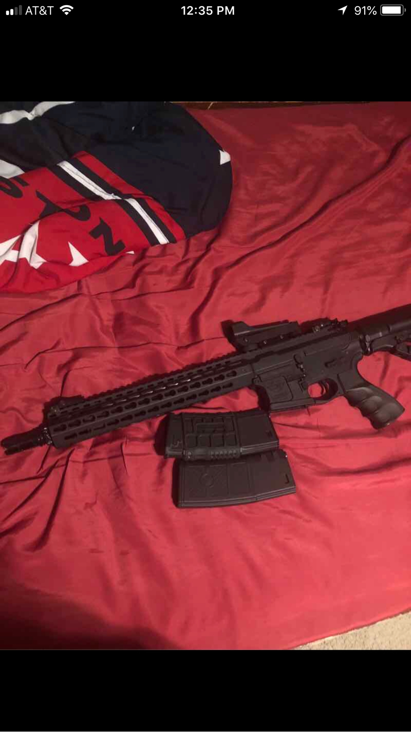 Sold Upgraded G G Cm16 Srxl Hopup Airsoft