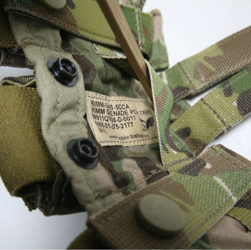 SOLD Eagle Industries SOFLCS Multicam 40MM Triple Grenade Pouch | HopUp ...