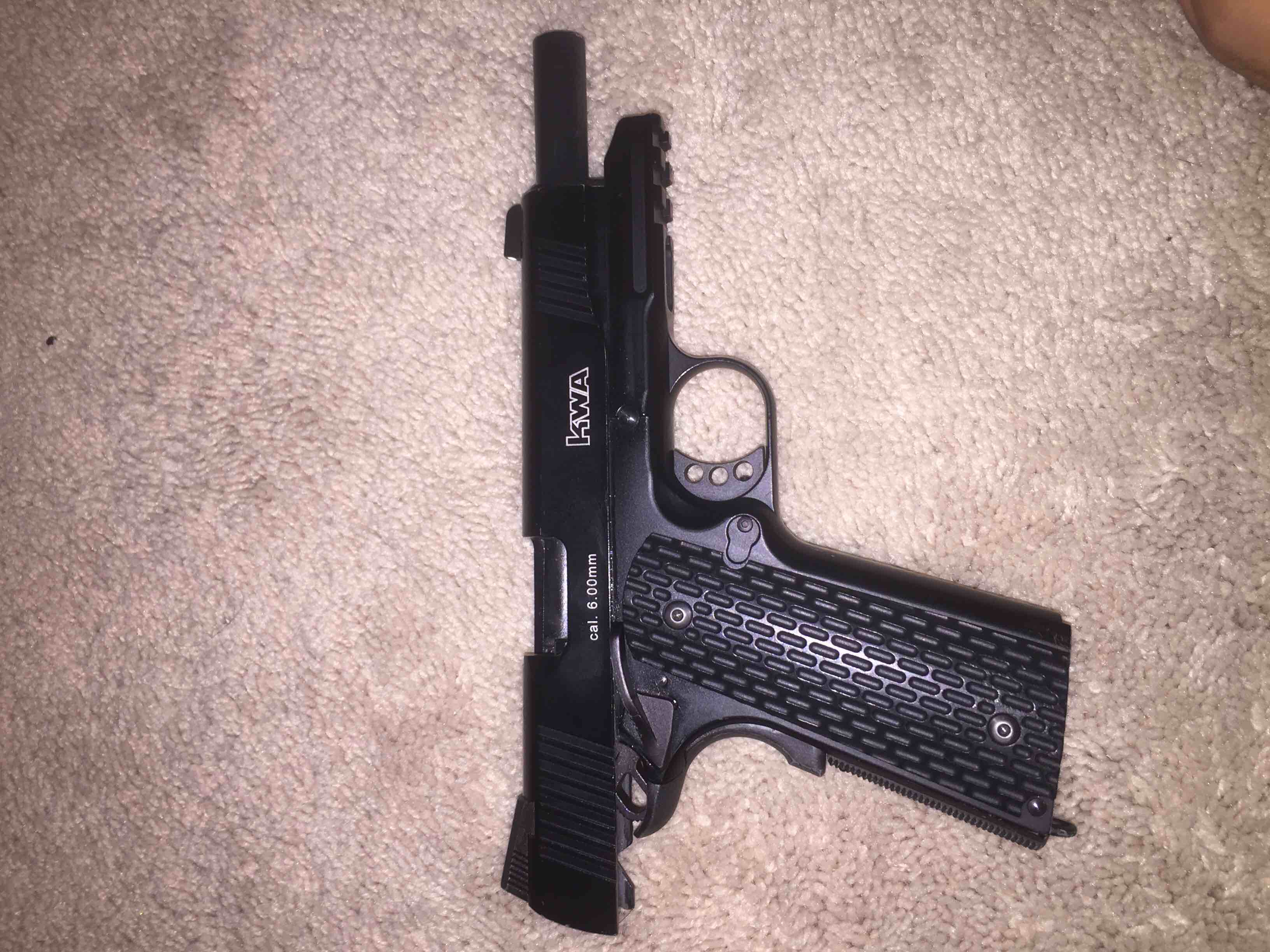 SOLD WTT KWA 1911 MKII PTP W/ 3 mags and Waist hardshell holster (LOCAL ...