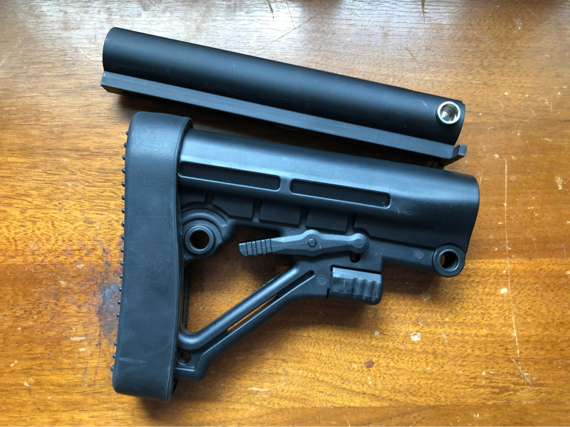 SOLD airsoft lct ak buffer tube with stock | HopUp Airsoft