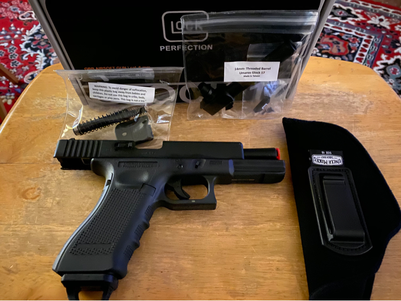 Elite Force GLOCK 17 GEN. 3 GBB - Airsoft Unboxing & Review 