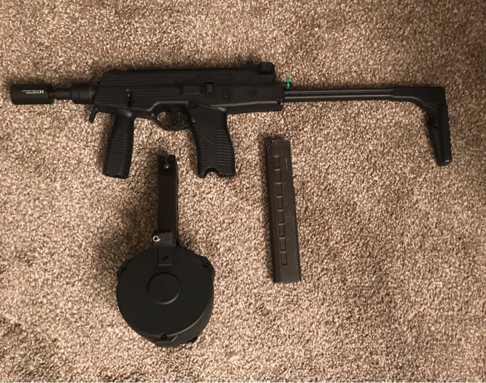 SOLD KWA MP9 with Tapp Drum | HopUp Airsoft