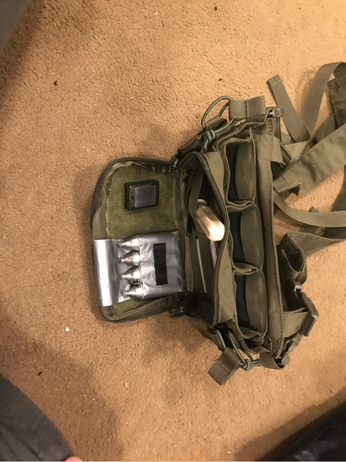 SOLD Micro chest rig, ranger green, | HopUp Airsoft