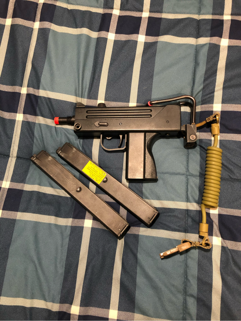 SOLD KWA Mac10 Mac11 NS2 With Two Mags | HopUp Airsoft