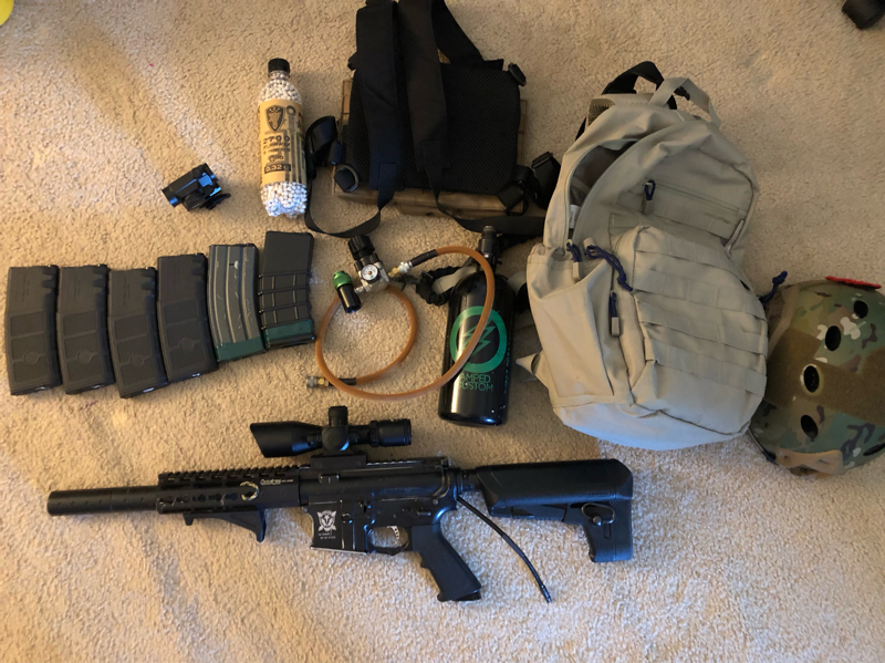 SOLD HPA & Gear Lot | HopUp Airsoft